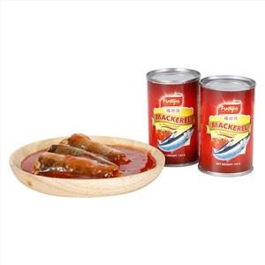 425G cavala enlatada em molho de tomate